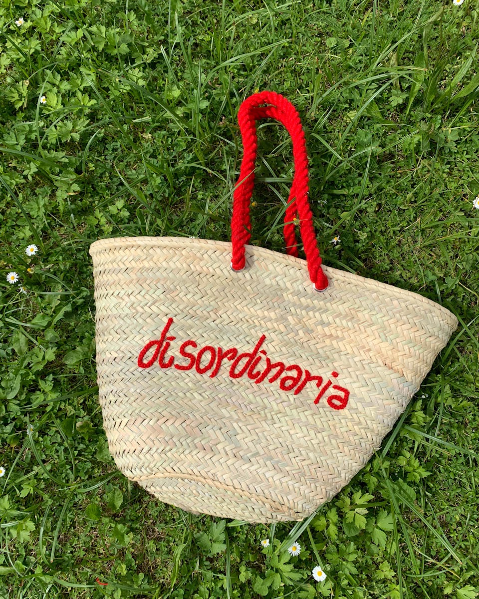 borsa mare paglia
